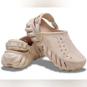 CROCS Women's Tan Mules